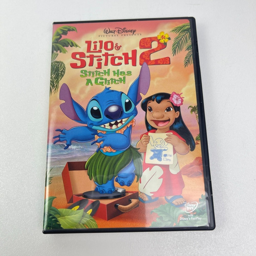 Walt Disney Lilo & Stitch 2 Stitch Has A Glitch 2005 Animation Adventure DVD